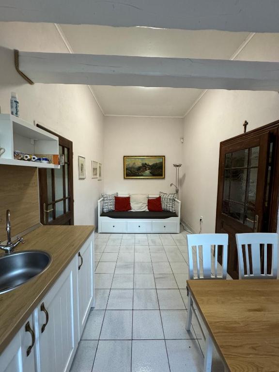Záhrada pri apartmáne